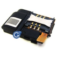 Sim connector flex loud speaker for Samsung S7230 Wave